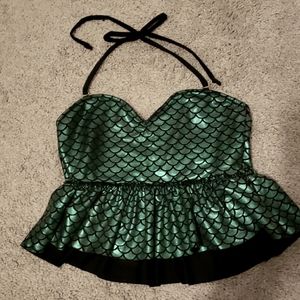 Kortni jeane peplum swim top